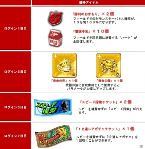 iOS「ドラゴンリーグX」＆Android「ドラゴンリーグA」12連ガチャチケットも獲得できる「大収穫！秋のログインボーナスキャンペーン」がスタートの画像3