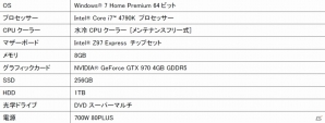 パソコン工房、NVIDIA最新グラフィックカード「GeForce GTX 980」「GeForce GTX 970」を搭載したゲームパソコン4機種を発売の画像3