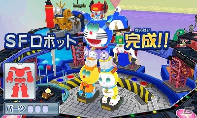 Wii U/3DS「藤子・F・不二雄キャラクターズ 大集合!SFドタバタパーティー!!」ゲーム内に「超合金 SFロボット」が登場！の画像3