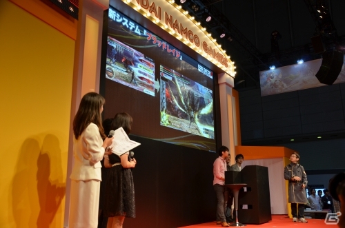【TGS 2014】新キャラ「リヴィ」を演じる金元寿子さん、どうなるジュリウス！？な浪川大輔さんも登壇した「ゴッドイーター2 RB＆GE5周年ステージ」の模様を紹介の画像5