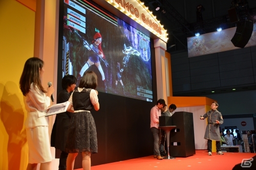 【TGS 2014】新キャラ「リヴィ」を演じる金元寿子さん、どうなるジュリウス！？な浪川大輔さんも登壇した「ゴッドイーター2 RB＆GE5周年ステージ」の模様を紹介の画像8