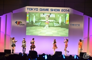 【TGS 2014】「アイドルマスター ワンフォーオール」のカタログ第5号を紹介！カタログ配信楽曲のライブもあった「765プロ、学祭クイーンへの道スペシャル！！」レポートの画像13
