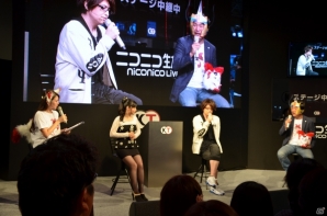 【TGS 2014】台本でも描けない最高の魅せプレイも飛び出した！緑川光さん＆津田美波さんをゲストに迎えた「討鬼伝 極」スペシャルステージの模様を紹介の画像1