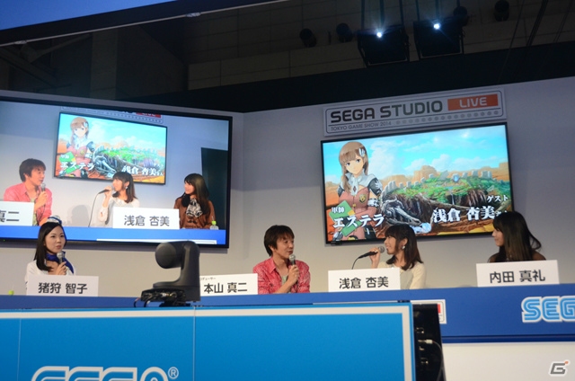 【TGS 2014】「ワールド エンド エクリプス」のボイス収録はまだ2割？出演声優の浅倉杏美さん、内田真礼さんをゲストに迎えたステージをレポートの画像3