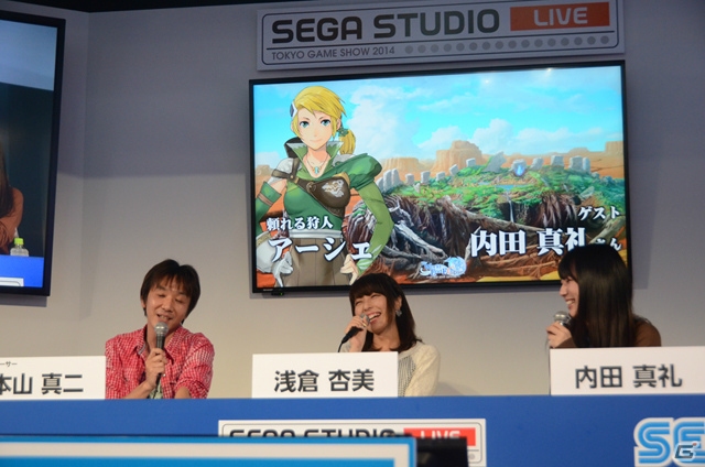 【TGS 2014】「ワールド エンド エクリプス」のボイス収録はまだ2割？出演声優の浅倉杏美さん、内田真礼さんをゲストに迎えたステージをレポートの画像4