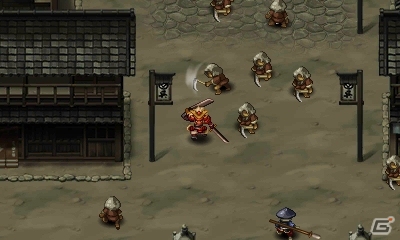 見下ろし型2D戦国アクションRPG「異史戦国伝宿業」が3DSダウンロードソフトとして2014年に配信の画像21
