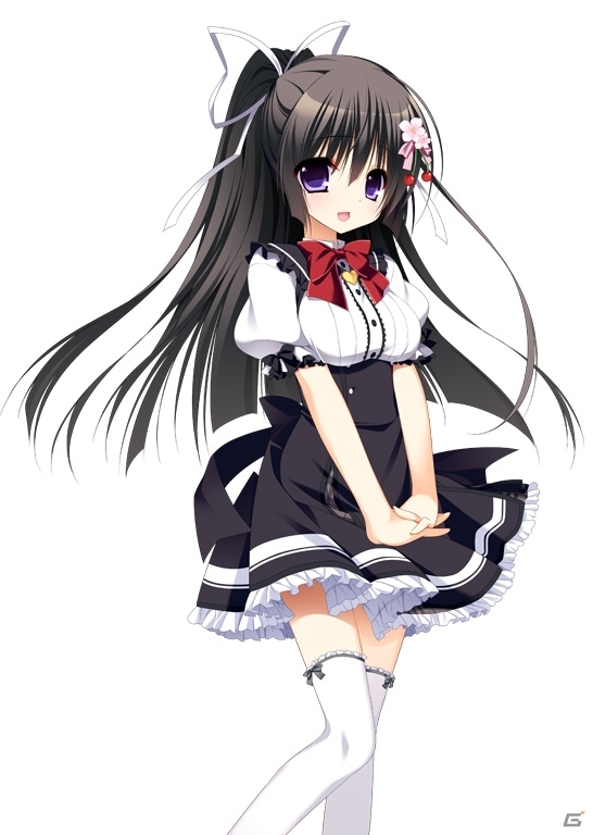 ニコニコアプリ「桃色大戦ぱいろん・生」美少女ADV「イノセントガール」とのコラボレーションがスタート！「青山あろえ（かりんの服ver.）」も登場の画像2