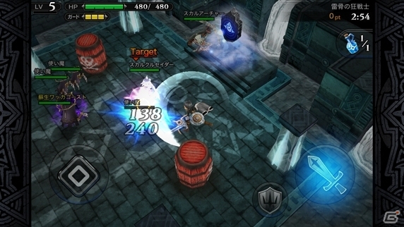 全編高解像度グラフィックスで描かれる3DアクションRPG「LINE レヴァナントゲート」がiOS/Android向けに配信の画像4