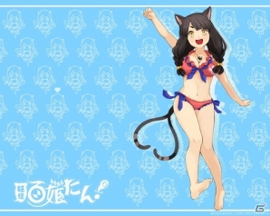 iOS「妖怪百姫たん！」事前登録者数が1万人を突破！記念壁紙ももらえる「ありがとうにゃん♪猫の御礼キャンペーン」が開催中の画像2