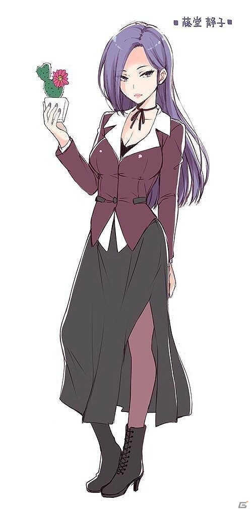 「ガールフレンド（仮）」4週連続新ガール＆新声優発表企画第二弾！田中敦子さんが声優を担当する副校長の「藤堂静子」が公開の画像1