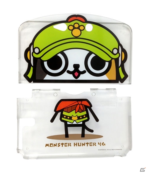 「モンスターハンター4G」3DS LL専用フェイスカバーが10月11日に発売―ブレイブネコ＆フルフルネコの2デザインがラインナップの画像2