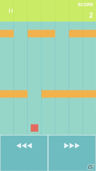 落ちてくる棒を避けるカジュアルゲーム―iOS/Android「棒をよけてください！」が配信開始の画像2