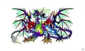 3DS「パズドラZ」死の司祭ククロ生み出した怪物「不死龍・カースドラゴン」が登場するダンジョン絵馬が配信の画像4