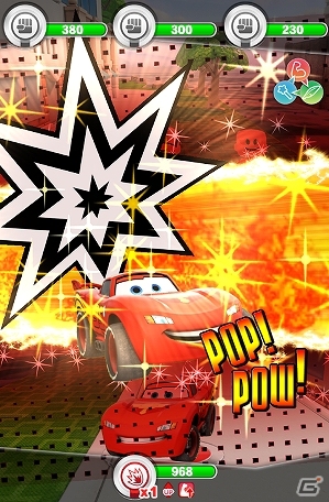 iOS/Android「ディズニーインフィニティ バトル オブ トイ・マスター」期間限定イベント「カーズ インフィニティ・グランプリ」開催の画像5
