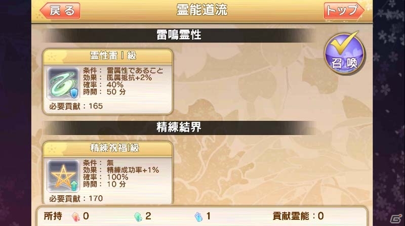 iOS/Android「落桜散華抄」新機能「特務機構」が登場！週末ダンジョンの難易度が2種類にの画像3