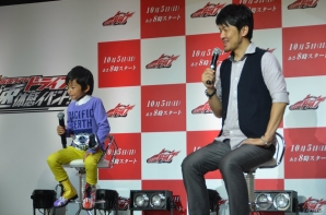 「仮面ライダー サモンライド！」の映像も初公開―加藤憲史郎さん、土田晃之さんをゲストに迎えた「放送直前！仮面ライダードライブ最速体感イベント！」が開催の画像12