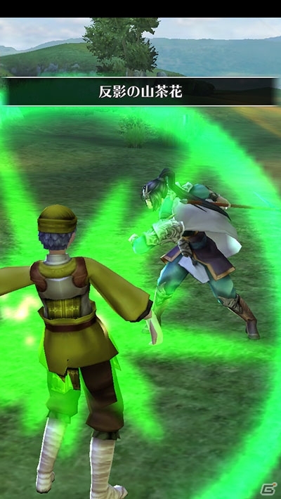 iOS版「3594e-三国志英歌-」フル3D＋爽快アクションが組み合わさった戦闘画面が公開！「関羽（CV：大塚明夫）」＆「夏侯惇（CV：檜山修之）」のボイスもの画像2