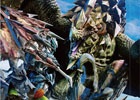 フィギュアや記念コラボアイテムなどを展示―「モンスターハンター」新宿三井ビルにてシリーズ10周年特別展示会が開催！