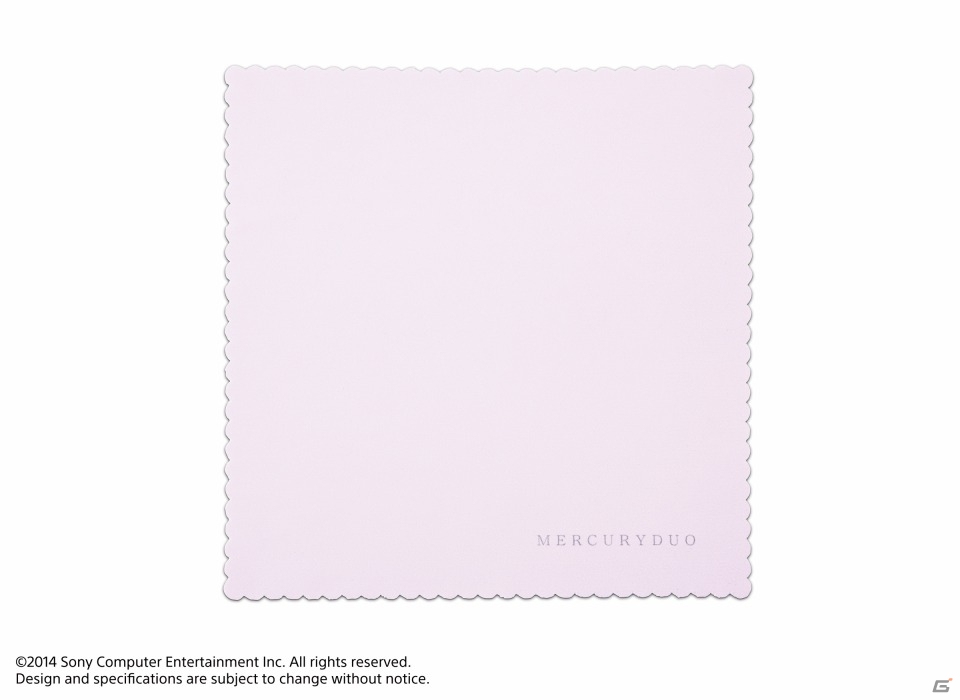 アパレルブランド「MERCURYDUO」とコラボレーションした限定商品「PlayStation Vita MERCURYDUO Premium Limited Edition」が発表―オリジナルポーチやクロスを同梱の画像4