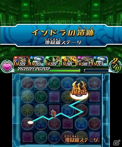 3DS「パズドラZ」聖龍降臨―インドラが登場するダンジョン絵馬が配信！の画像1