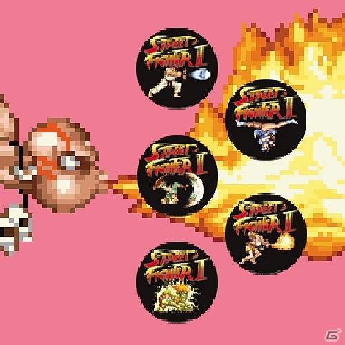 ストリートファイターII×テラソラル×ヴィレッジヴァンガード「VV限定ストリートファイターIIグッズ」が発売の画像2
