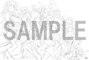 PS4/PS Vita「閃乱カグラ ESTIVAL VERSUS -少女達の選択-」限定版「にゅうにゅうDXパック」の描き下ろし特製BOXイラストラフが公開の画像1