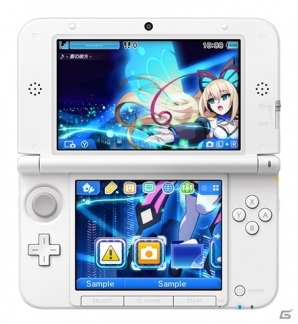 3DS「蒼き雷霆 ガンヴォルト」ガンヴォルトや電子の妖精モルフォをモチーフにした3DSテーマ10種が発売！ヴォーカルサウンドトラックも発表にの画像3
