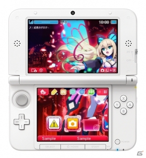 3DS「蒼き雷霆 ガンヴォルト」ガンヴォルトや電子の妖精モルフォをモチーフにした3DSテーマ10種が発売！ヴォーカルサウンドトラックも発表にの画像8