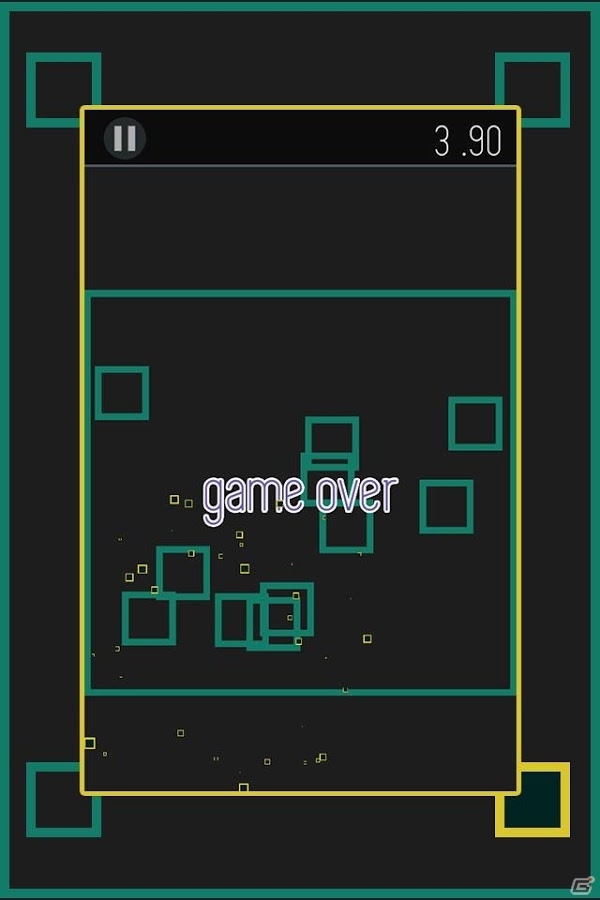 緑色の障害物を避け続けよう！iOS/Android「5秒で即死！」が配信開始の画像2