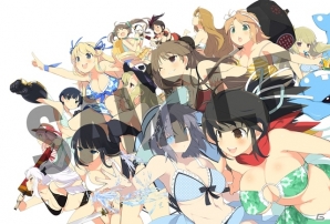 PS4/PS Vita「閃乱カグラ ESTIVAL VERSUS -少女達の選択-」限定版2種のBOXイラスト完成版が公開！限定版アニメ設定画＆主題歌情報もの画像2