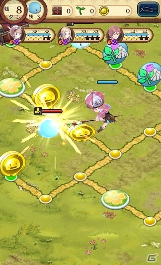アトリエキャラたちと繰り広げるボード上の大冒険！iOS/Android「アトリエ クエストボード」が配信スタートの画像3