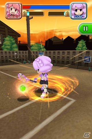タップ＆フリック操作で爽快テニス！Android「THE テニス」が配信スタートの画像3