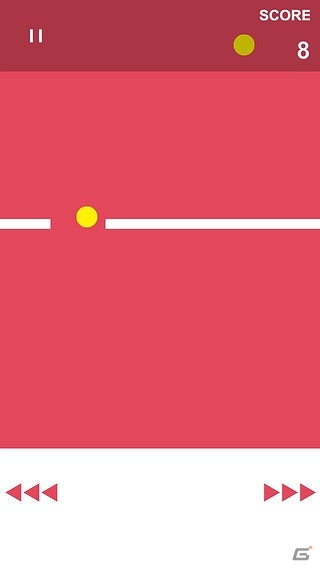 iOS/Android「スキマにとおしてください！」が配信―バーのスキマにボールを通すカジュアルゲームの画像1