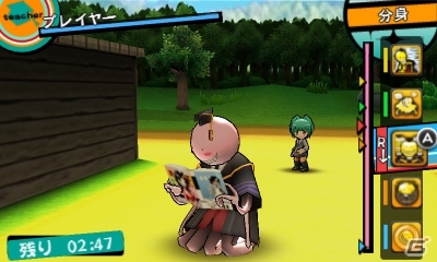 3-Eの生徒たちと協力して殺せんせーを暗殺！3DS向けコミカルアサシンアクション「暗殺教室 殺せんせー大包囲網!!」が発売決定の画像3