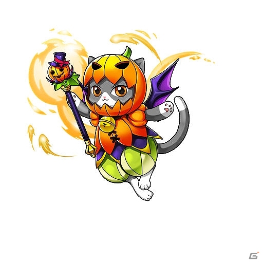 iOS「コンボキャット」ハロウィン限定のイベントステージが登場！カボチャ姿の激レアペットを手に入れようの画像1
