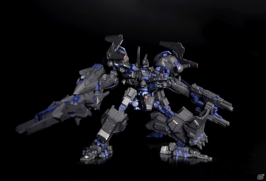 「アーマード・コア ヴァーディクトデイ」死神部隊より「CO3 Malicious R.I.P.3/M(ブルー・マグノリア搭乗機)」のプラモデルが2015年2月に発売の画像1