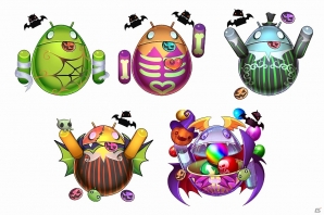 iOS/Android「モンスターエッグアイランド」Google Playのマスコットキャラクター・アンドロイドくん登場！ハロウィン コラボイベントが開催の画像3