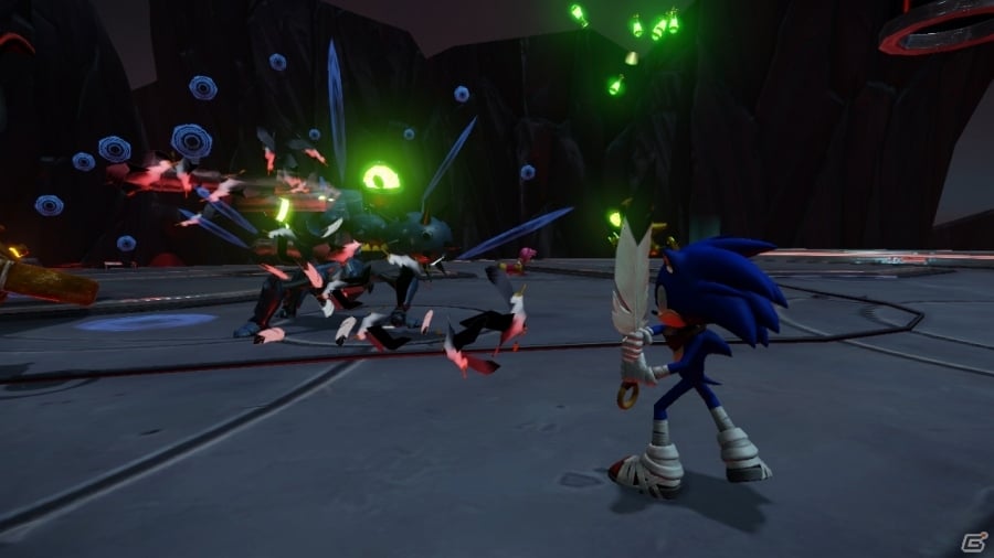 Wii U「ソニックトゥーン 太古の秘宝」バトルで役立つ「サポートウェポン」＆探索のお供「サポートビークル」が公開！物語序盤を飾る舞台も紹介の画像8