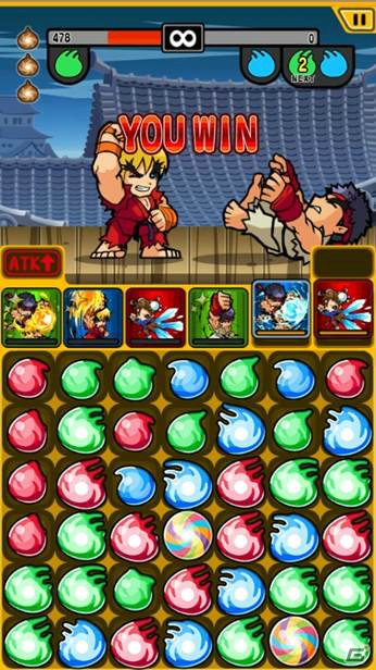 iOS/Android「ストリートファイター パズルスピリッツ」“スピリット”をタップして楽しむパズルの遊び方とは？描き下ろしスキルイラストも紹介の画像7