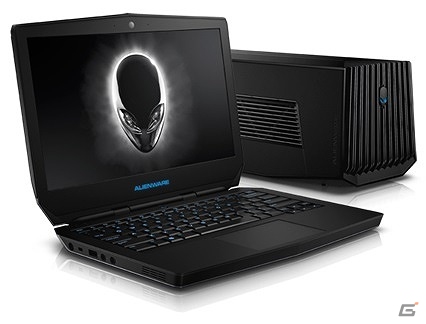 デスクトップにも引けを取らない新型ゲーミングノートブックパソコン「ALIENWARE 13」と専用グラフィックスドック「ALIENWARE Graphics Amplifier」が発売の画像1