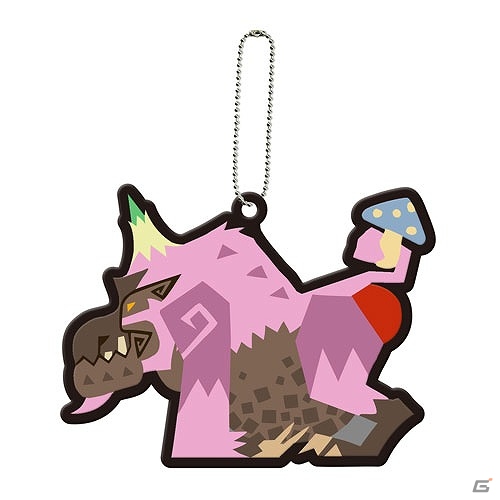 「モンスターハンター」新作グッズに3連ストラップ＆ラバーマスコットコレクションが登場！スナック菓子「モンスターの肉スナック こんがり肉味」も発売の画像12