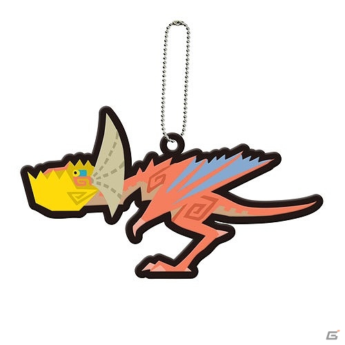 「モンスターハンター」新作グッズに3連ストラップ＆ラバーマスコットコレクションが登場！スナック菓子「モンスターの肉スナック こんがり肉味」も発売の画像13