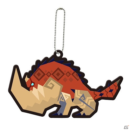 「モンスターハンター」新作グッズに3連ストラップ＆ラバーマスコットコレクションが登場！スナック菓子「モンスターの肉スナック こんがり肉味」も発売の画像9