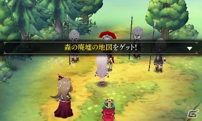 3DS「レジェンド オブ レガシー」移動に合わせて地図が書き込まれるシステム「カートグラフ」を紹介の画像1