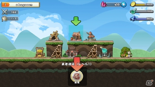 お祈りされ続けてニート化する勇者たちを育てて！奪って！強くする！PS Vita/iOS/Android「勇者トリデ BAGOOON!!」のゲームサイクルを紹介の画像8