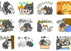 「はい！こちらネコ屋台です。by MapFan」LINEスタンプが登場！発売記念としてにゃんコインも最大半額に
