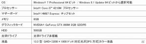 iiyama PC、QHD+液晶を採用した13型ゲームノートパソコン6機種を発売の画像2