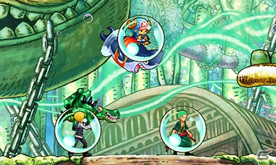 メイン・サポートあわせて総勢85人以上のキャラクターが登場する3DS「ワンピース 超グランドバトル！X」のゲーム概要を紹介！の画像4
