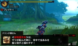 3DS「モンスターハンター4G」エピソードクエスト第一弾“湯けむり繁盛記”が配信！第二弾のネコートさんからの依頼「極秘指令16010」は11月7日を予定の画像13
