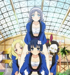 閃乱カグラ ESTIVAL VERSUS -少女達の選択-」PS4限定版アニメ“水着